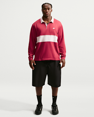 Nike Club Men's Long-Sleeve Rugby Top. Nike.com